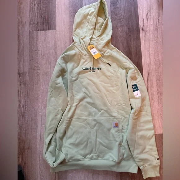 Carhartt Men's Force® Relaxed Fit Lightweight Logo Graphic Sweatshirt L Tall NWT - Picture 3 of 4